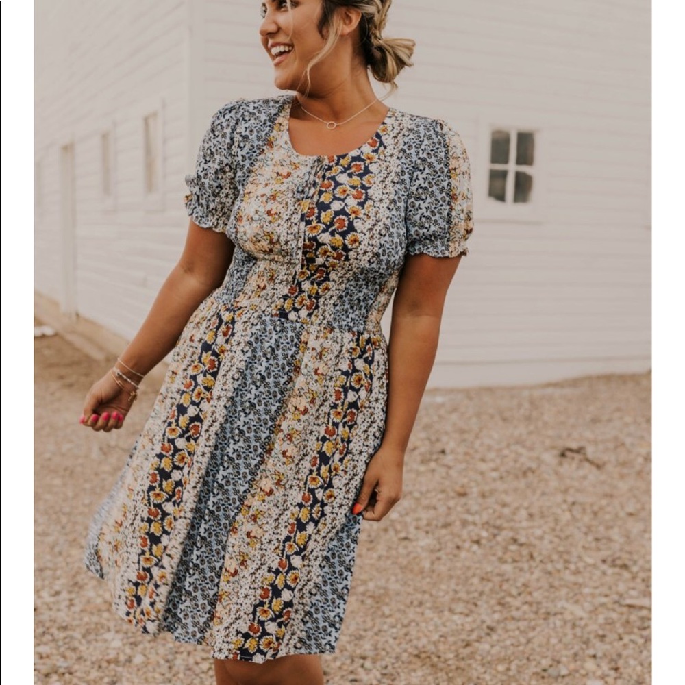 Roolee Patchwork Dress